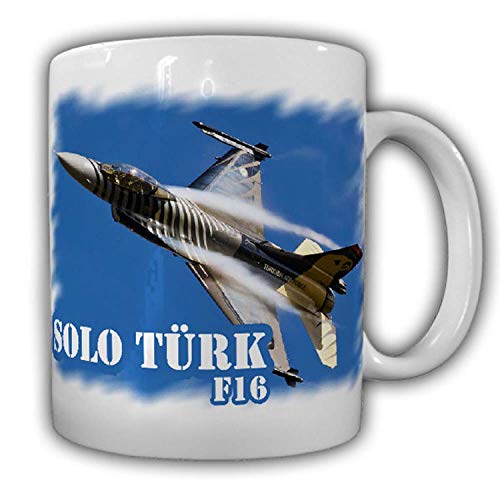 Solo Türk F16 Tasse Kaffeebecher Flugzeug Air ForceTürkei Militär Türky #24372 von Copytec