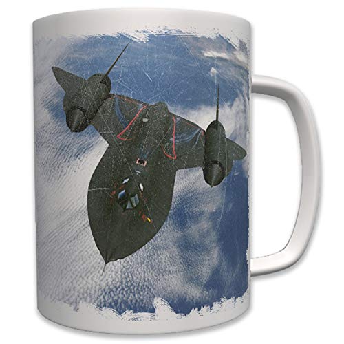 Sr71 Blackbird Sr 71 Flugzeug Mach 3 Aufklärungsflugzeug Us Air - Tasse #6425 von Copytec