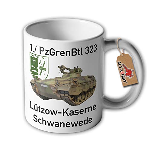 Tasse 1 Panzergrenadierbataillon 323 PzGrenBtl Kompanie Schwanewede #34180 von Copytec