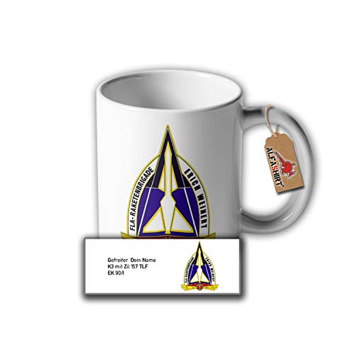 Tasse 43 Fla-Raketenbrigade Erich Weinert Personalisiert NVA Abzeichen #31660 Tasse 43 Fla-Raketenbrigade Erich Weinert Personalisiert NVA Abzeichen #31660 von Copytec