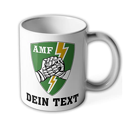 Tasse AMF mit deinem Text Allied Command Europe Mobile Force #37288 von Copytec