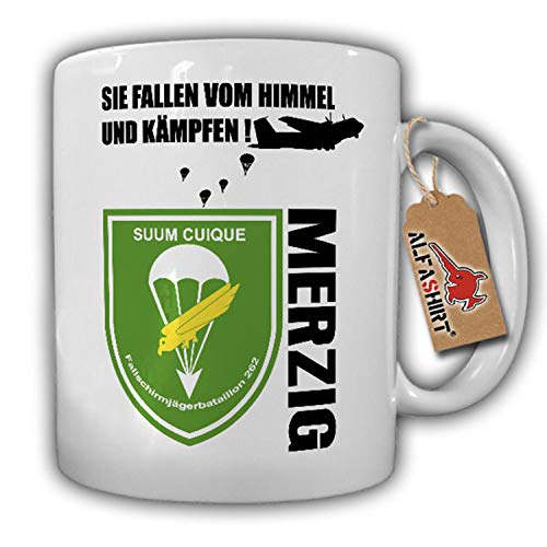 Tasse Fallschirmjägerbataillon 262 FschJgBtl Merzig BW Wappen Abzeichen #17773 von Copytec