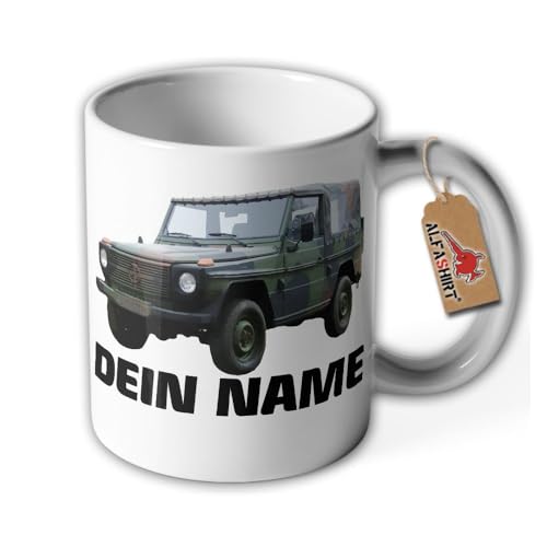 Tasse G Model Wolf Personalisiert Bundeswehr BW SUV Geländewagen Deko #39629 von Copytec