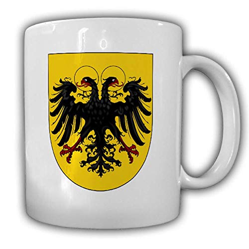 Tasse Heiliges Römisches Reich Deutscher Nation Deutschland Mittelalter Wappen Doppel-Adler Fahne Abzeichen #24057 von Copytec