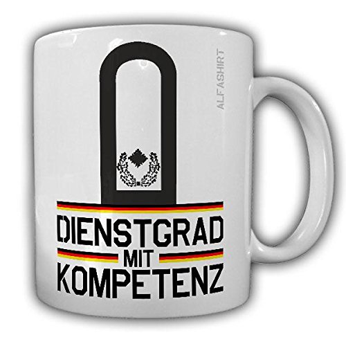 Tasse Major Dienstgrad Bundeswehr Maj Militär Rangabzeichen Abzeichen Kaffee Becher #20715 von Copytec