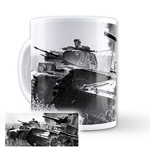 Tasse Panzer II & Panzerkampfwagen 38t 1940 Foto Druck Bild #36703 von Copytec