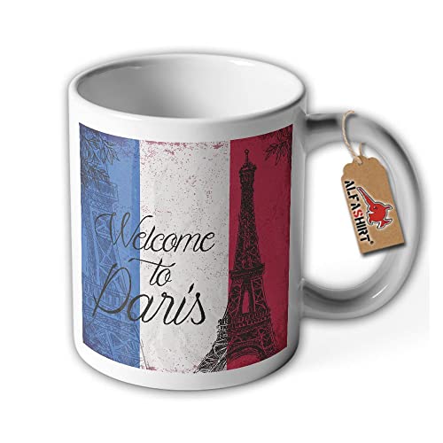 Tasse Paris Eiffelturm Frankreich Hauptstadt Louvre Seine Notre Kaffee#37852 von Copytec