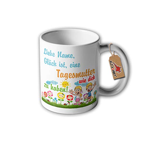 Tasse Personalisiert Glück ist eine Tagesmutter wie dich zu haben #31636 von Copytec