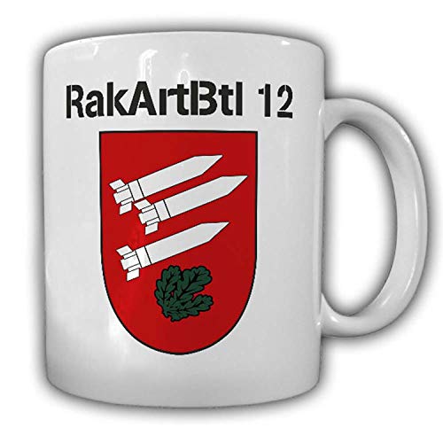 Tasse RakArtBtl 12 Raketenartilleriebataillon Raketen Artillerie #24595 von Copytec