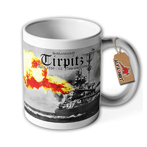 Tirpitz Atlantik Schlachtschiff Marine Militär 2WK Schiff - Tasse #825 von Copytec