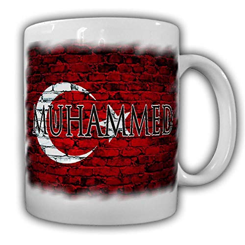 Türkische Flagge mit Muhammed Tasse Kaffeebecher Türkei Türky #24283 von Copytec