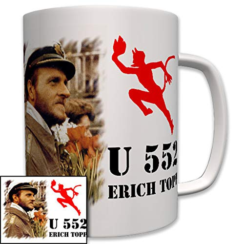 U552 UBoot 552 Erich Topp Kommandant Marine Bild Foto Wk Logo- Tasse #7569 U552 UBoot 552 Erich Topp Kommandant Marine Bild Foto Wk Logo- Tasse #7569 von Copytec