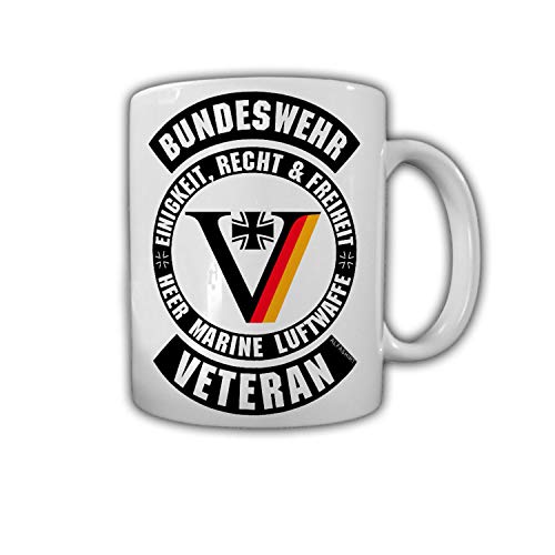 Veteran Bundeswehr Einsatz Heer Marine Luftwaffe Reservist Held Tasse #27813 von Copytec