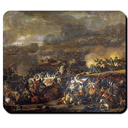 Völkerschlacht bei Leipzig Gemälde Jahr 1815 Frankreich Preußen Mausepad #16175 von Copytec