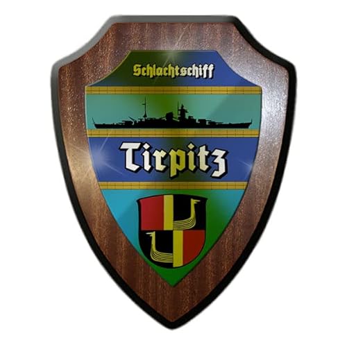 Wappenschiff Schlachtschiff Tirpitz Marine Schiff Fjord Wappen Tafel WW2#12062 Wappenschiff Schlachtschiff Tirpitz Marine Schiff Fjord Wappen Tafel WW2#12062 von Copytec