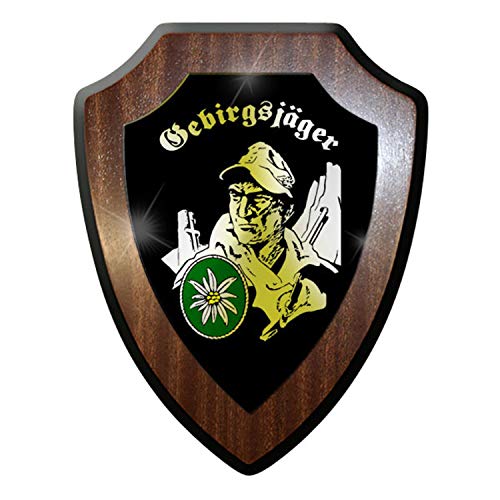 Wappenschild- Gebirgsjäger GebJg Edelweiss Bw Abzeichen Emblem #10042 Wappenschild- Gebirgsjäger GebJg Edelweiss Bw Abzeichen Emblem #10042 von Copytec