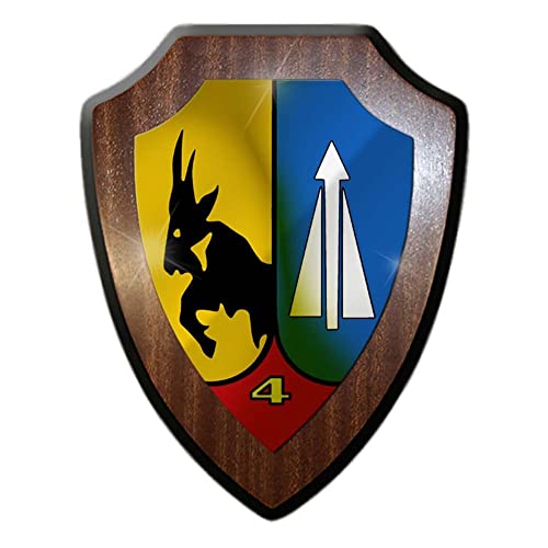 Wappenschild 4 FlaRakBtl 22 FlaRak Flugabwehr Raketen Bataillon Gruppe #33280 von Copytec