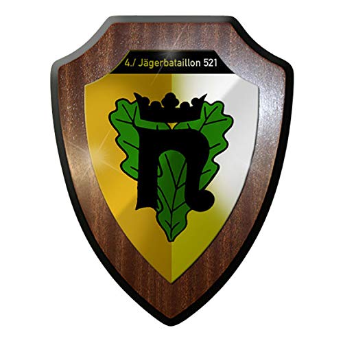 Wappenschild -4 Kp Jägerbataillon 521 Northeim Kompanie Einheit JgBtl #12772 von Copytec