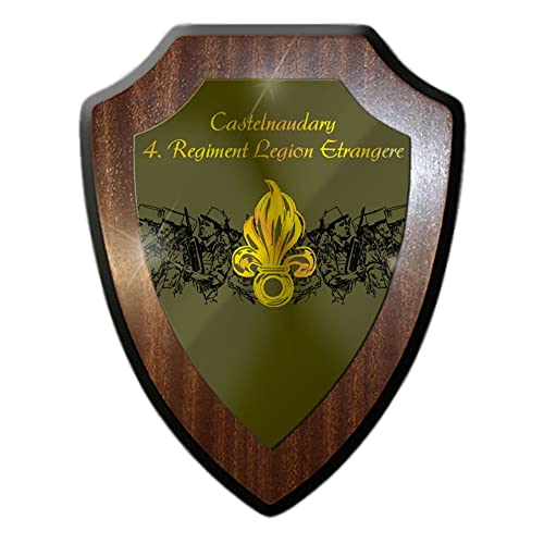 Wappenschild 4 Regiment der Fremdenlegion Castelnaudary Frankreich France #35002 von Copytec