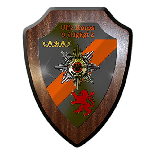 Wappenschild 9 FJgRgt 2 Fritzlar Kommando Feldjäger BW KdoFJgBw Andenken #32598 von Copytec