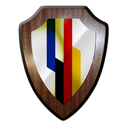 Wappenschild Deutsch-Französische Brigade Binationale Infanteriebrigade #35120 von Copytec