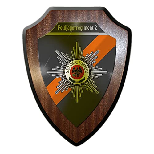 Wappenschild- Feldjägerregiment 2 FJgRgt 2 Bundeswehr Feldjäger MP #14928 von Copytec