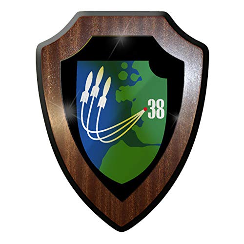 Wappenschild - FlaRakBtl 38 Flugabwehr Raketen Bataillon Hawk Bw #10058 von Copytec