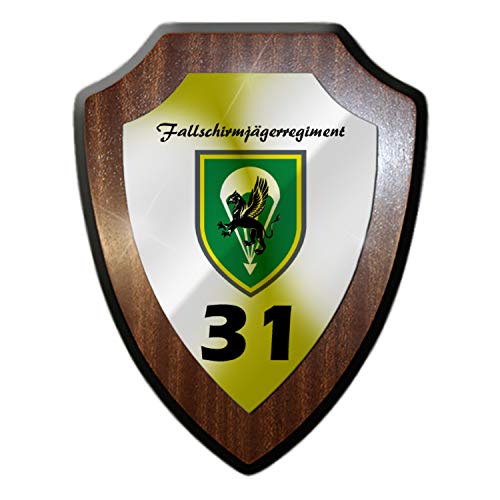 Wappenschild FschJgRgt 31 Fallschirmjägerregiment BW Abzeichen Wappen #32874 von Copytec