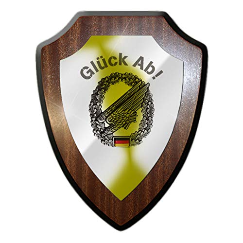 Wappenschild Glück Ab Typ 2 Fallschirmjäger Luftlandetruppe Sprung BW #27065 von Copytec