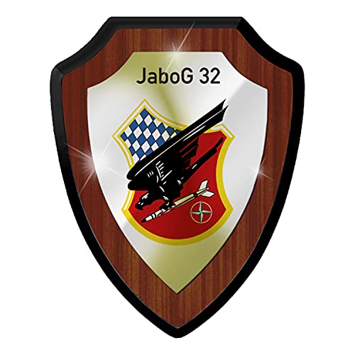 Wappenschild JaboG 32 Jagdbombergeschwader Luftwaffe Bundeswehr #37499 von Copytec