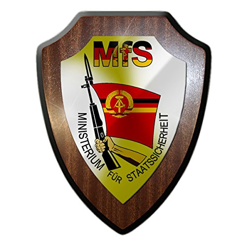 Wappenschild MFS Stasi DDR Ministerium für Staatssicherheit SSD Geheim #17095 von Copytec