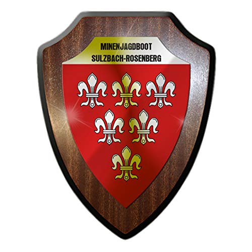 Wappenschild Minenjagdboot SULZBACH-ROSENBERG Wappen Abzeichen Andenken #36019 Wappenschild Minenjagdboot SULZBACH-ROSENBERG Wappen Abzeichen Andenken #36019 von Copytec