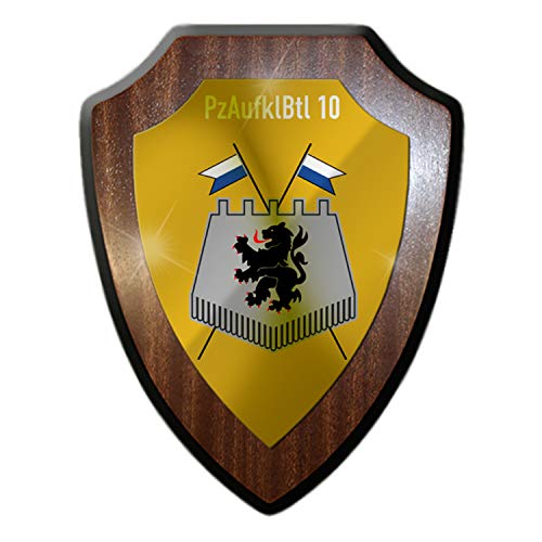 Wappenschild PzAufklBtl 10 Bundeswehr Panzeraufklärungsbataillon #34953 von Copytec