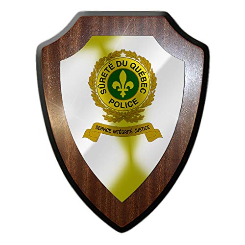 Wappenschild Sûreté du Québec Polizei Kanada SQ Montreal Provinzpolizei #27090 von Copytec