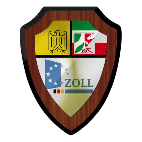 Wappenschild Zoll Zollverwaltung NRW Nordrhein-Westfalen Wappen Signet #46635 von Copytec