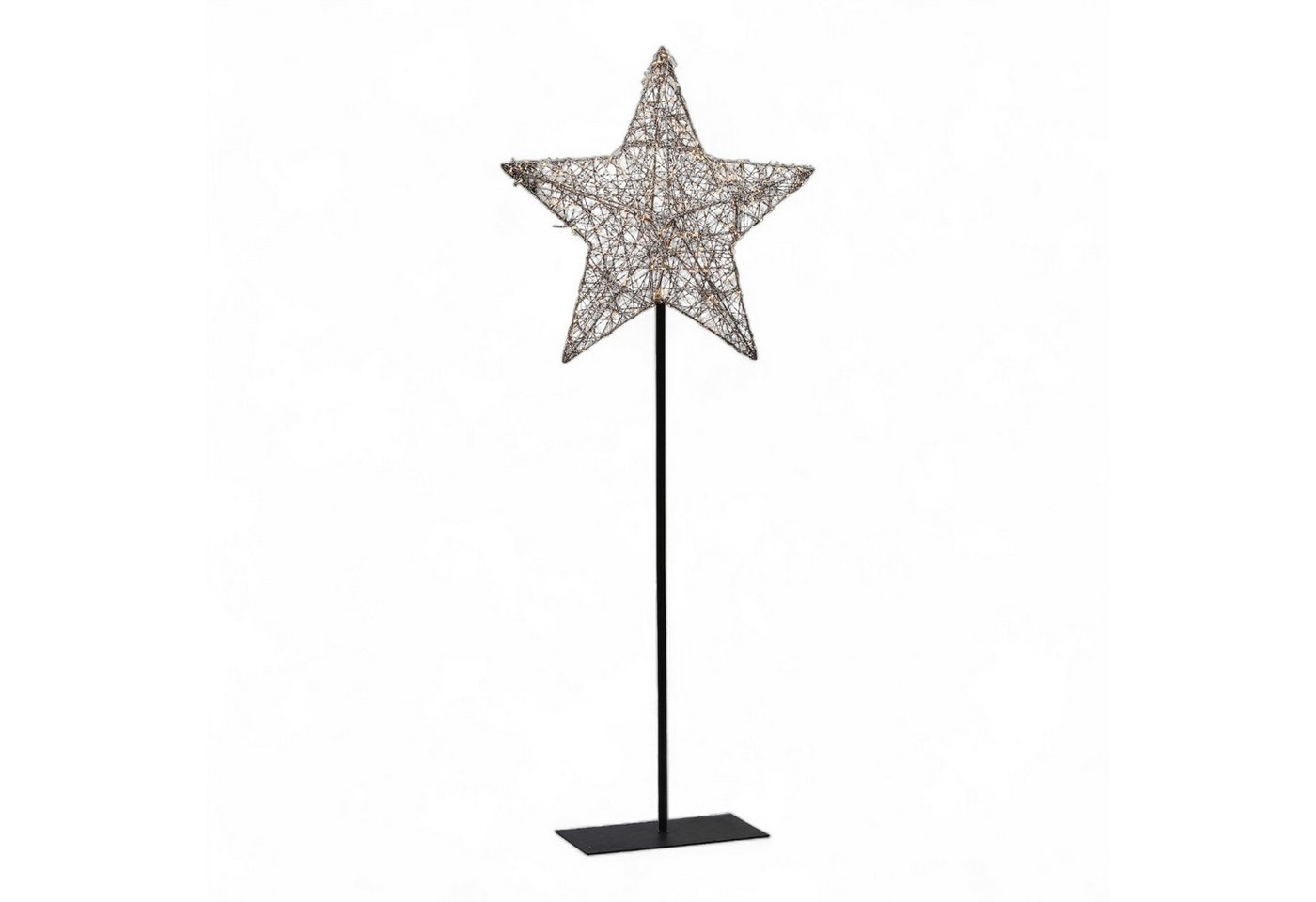 Cor Mulder LED-Dekofigur LED-Stern mit Ständer 1 m 250 LEDs für Innenräume mit Fernbedienung & (kein Set) von Cor Mulder