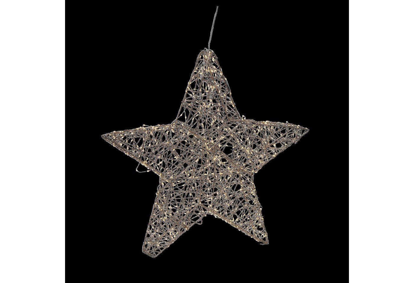Cor Mulder LED-Dekofigur LED-Stern zum stellen oder hängen 60 cm 720 LEDs warmweiß Fernbedienun (kein Set) von Cor Mulder