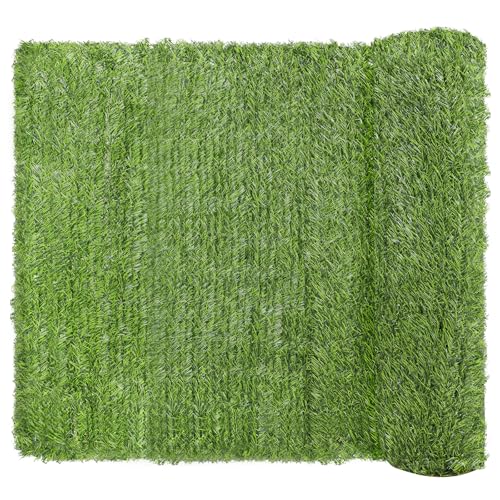 Coradoma Künstliche Hecke Sichtschutz in 5 Größen | 140x300cm | Ideale Sichtschutzmatte für Balkon, Garten und Terrasse | natürlicher Zaun Sichtschutz Balkonsichtschutz Lärmschutz Windschutz von Coradoma