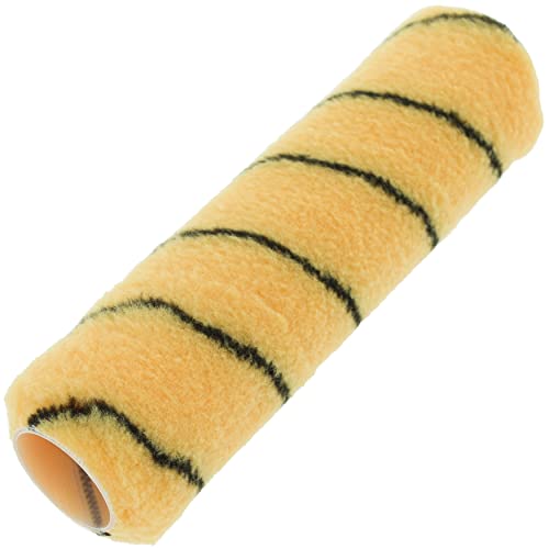 Coral 41452 Max Coat Paint Roller Abdeckung Wände Decken Mittelflor Gewebte Hülse Stoff Emulsion Tiger Stripe 22,9 cm 3,8 cm Durchmesser von Coral