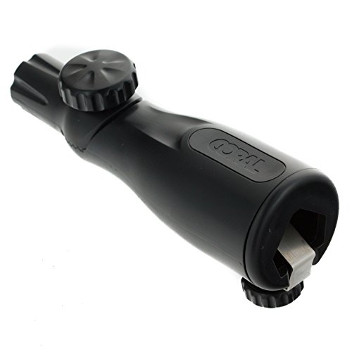 CORAL Essentials-Bürstenhalter und Verlängerungs-Adapter mit verstellbarem Winkel für Verlängerungsstangen von CORAL
