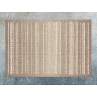 Boho Ombre Vinyl Matte, Beige Teppich, Bronze Linoleum Gestreifte Bodenmatte, Linoleummatte, Vinylboden, Küchen Matten Für Boden von CoralHorizon