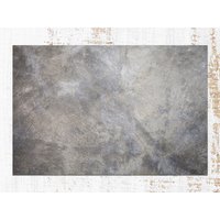 Graue Zement Beton Vinyl Matte, Bodenmatte, Weißer Teppich, Solider Linoleum Vinylboden, Vinylteppiche Und Matten von CoralHorizon