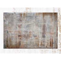 Rust Plate Braun Rote Vinyl Matte, Brauner Teppich, Grauer Linoleum Solide Bodenmatte, Küchenmatte, Bereich Teppiche Und Matten von CoralHorizon