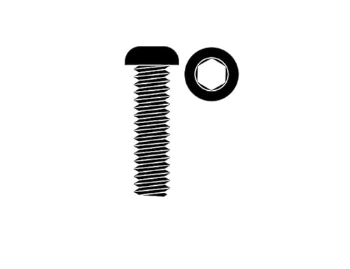 CORALLY Stahlschrauben M3 x 10 mm Sechskantkopf (10 Stück) – C-3003-30-10 von Corally