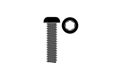 CORALLY Stahlschrauben M3 x 12 mm, Sechskantkopf (10 Stück) – C-3003-30-12 von Corally