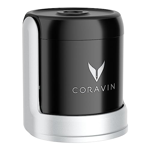 Coravin Sparkling Korken | Gießen Sie mehr Champagner ein und halten Sie die Frische Ihres Sektes wochenlang, 2 Packungen, Schwarz von Coravin