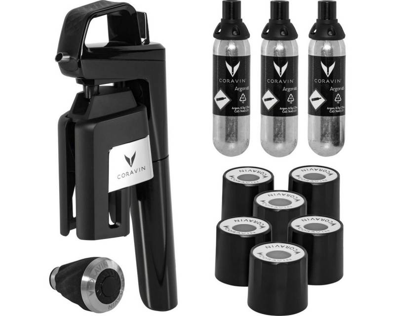 Coravin Weinkühler Weinsystem Timeless Six + 6 Stück Coravin Weinkühler Weinsystem Timeless Six + 6 Stück von Coravin