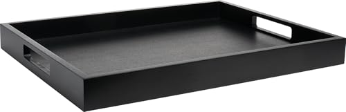 Corby Richmond Kompaktes Butler-Tablett in Schwarz von Corby of Windsor