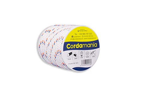 cordamanía cmde10cddz-Seil 6 mm) weiß von Cordamanía