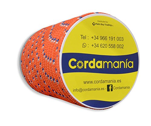 cordamanía cmde14cfgz – Seil 10 mm Orange von Cordamanía